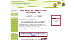 Desktop Screenshot of food-safety-and-you.com